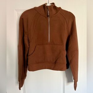 Lululemon Scuba oversized half zip hoodie
